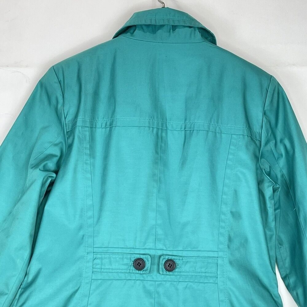 Marc New York Womens Trench Jacket Coat Green Size M - Picture 16 of 16